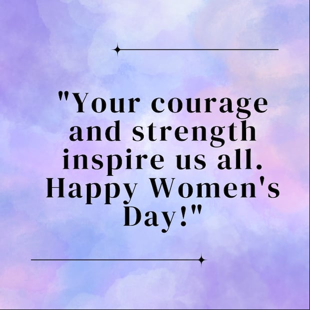 Celebrating the strength, courage, and resilience of women everywhere with inspiring messages on International Women's Day 2025. (Canva / Depor)