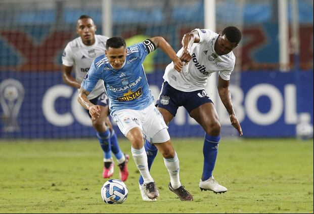 Emelec fue un duro rival para Sporting Cristal. (Foto: Violeta Ayasta / GEC)