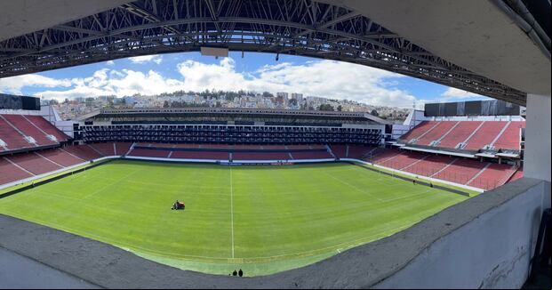 El Estadio Rodrigo Paz Delgado será el escenario para el Ecuador Vs. Paraguay. (Foto: Movistar Deportes)