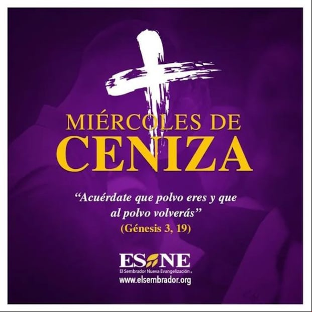 Imágenes para compartir por el Miércoles de Ceniza con tus seres queridos (Foto: Internet).