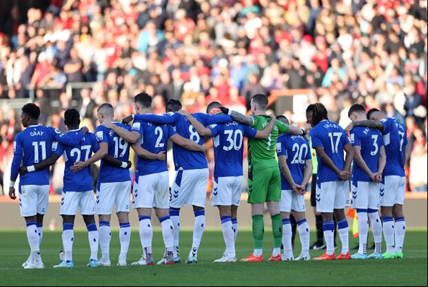 Everton perdió 10 puntos en la Premier League y ahora se encuentra en zona de descenso directa. (Foto: Getty Images)