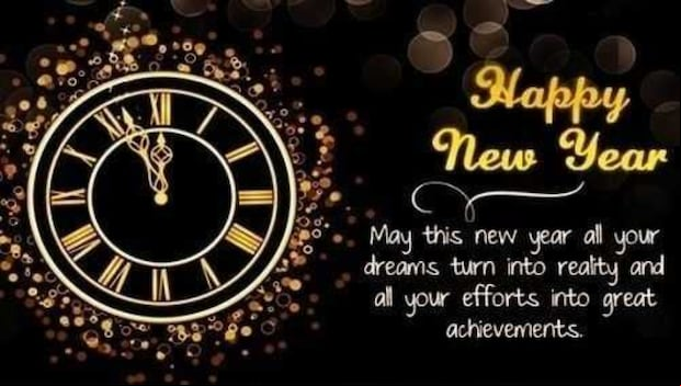 The best cards to send when welcoming the New Year 2025. (Image: Internet)