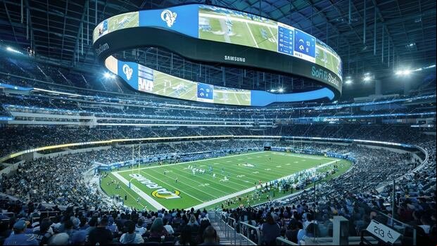 El SoFi Stadium que fue inaugurado en el 2020, tiene un historial de diversos eventos deportivos y conciertos. (Foto: Agencias).