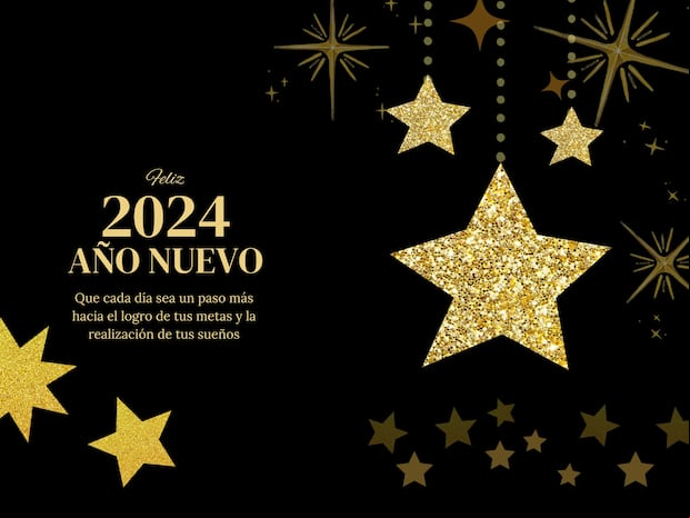 "Que cada día del 2024 sea un paso más hacia el logro de tus metas y la realización de tus sueños", es una de las frases que puedes usar para saludar por el nuevo año. (Foto: MAG)