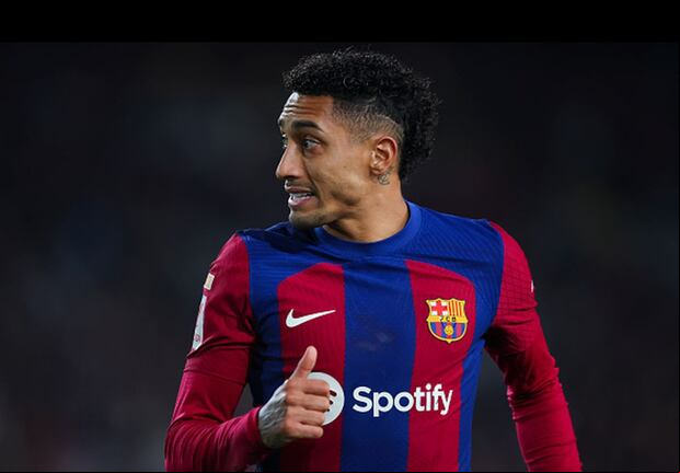 El brasileño Raphinha juega su segunda temporada en el FC Barcelona, al que llegó desde Leeds United. (Foto: Getty Images)