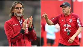 Existen diferencias marcadas entre Ricardo Gareca y Juan Reynoso. (Foto: Composición Depor)