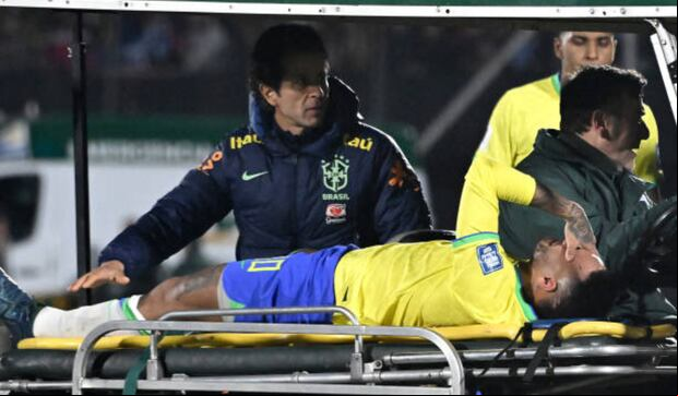 Neymar no jugará el resto de la temporada por lesión. (Foto: Getty Images)