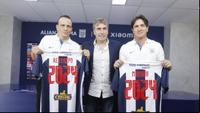 Restrepo, Bonillo y Marioni son las nuevas cabezas deportivas de Alianza (Foto: GEC).
