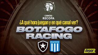 ¿En qué canal transmiten Botafogo vs. Racing y a qué hora ver por Recopa Sudamericana?