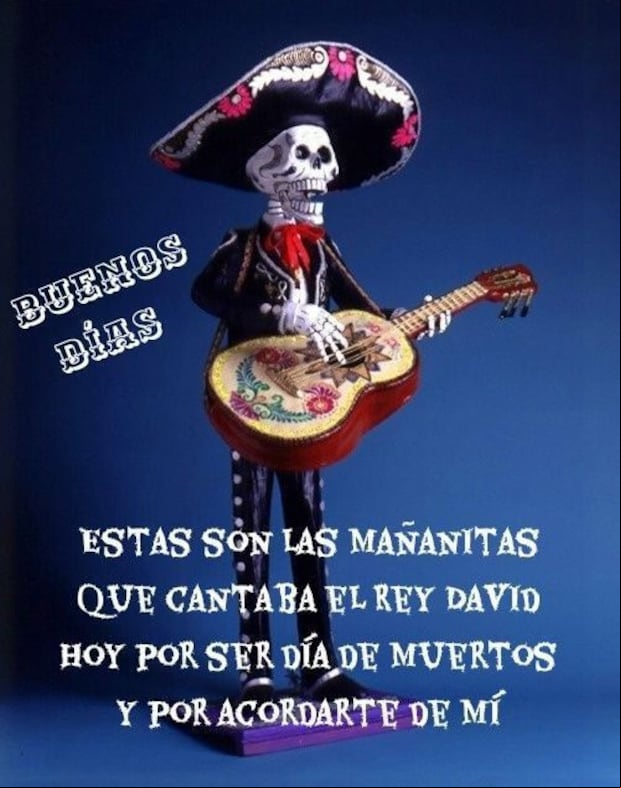 Frases por el Día de Muertos: imágenes y mensajes para dedicar el 2 de noviembre (Foto: Pinterest).
