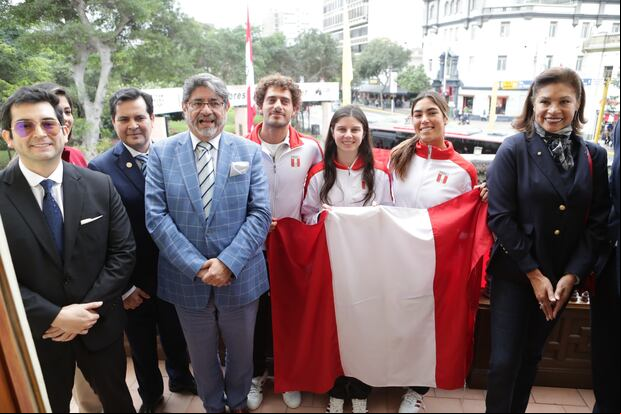 Los deportistas peruanos parten hacia París para los Juegos Olímpicos. (Foto: Alessandro Currarino / GEC)