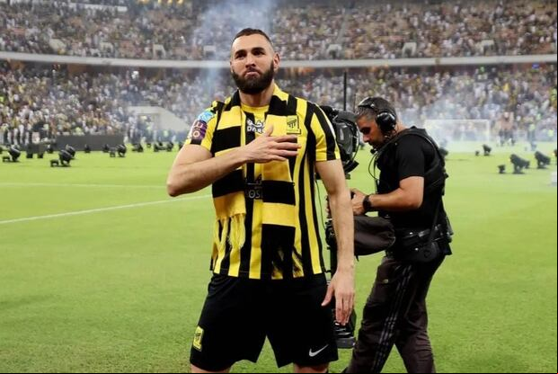 Karim Benzema fichó por Al Ittihad tras su salida del Real Madrid. (Foto: Al Ittihad)