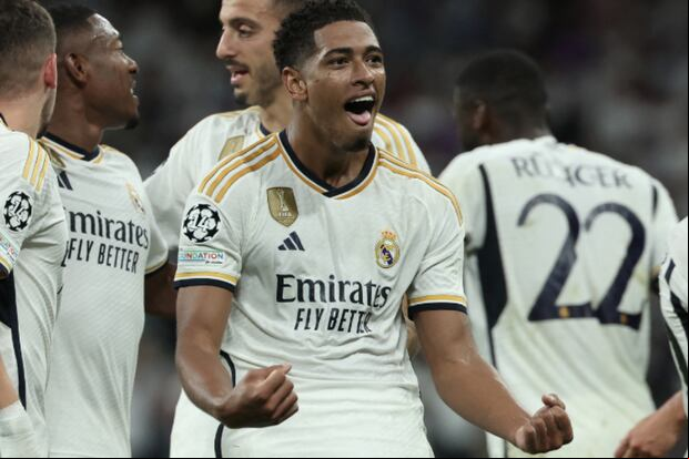 Jude Bellingham lleva 7 goles desde su llegada a Real Madrid. (Foto: AFP)