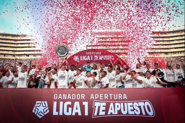 Universitario de Deportes es ganador del Apertura, ahora falta el título nacional a fin de año.