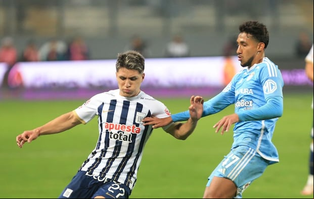 Christofer Gonzales fue titular en el empate entre Sporting Cristal y Alianza Lima en el Estadio Nacional. (Foto: GEC)