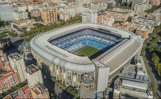 El Estadio Santiago Bernabéu, casa del Real Madrid, será el escenario para el clásico frente a Barcelona por LaLiga. (Foto: Shutterstock)