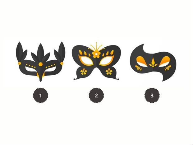 Test visual: Elige una de estas máscaras para descubrir cómo se encuentra tu vida amorosa. (Foto: Composición Freepik / Depor)