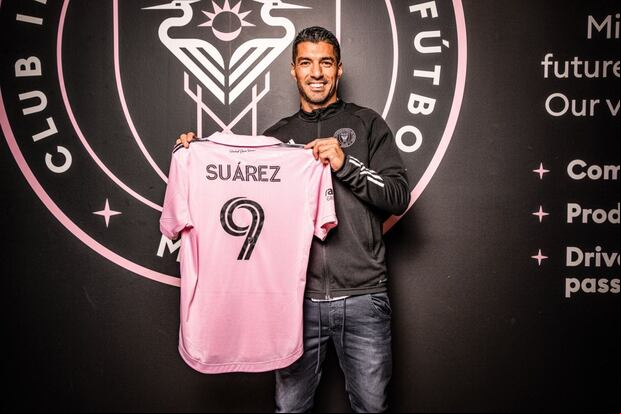 Luis Suárez llegó al Inter Miami por una temporada desde el Gremio de Brasil. (Foto: Inter Miami)