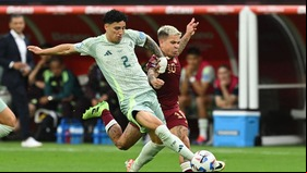 México vs. Venezuela en partido por fecha 2 de fase de grupos de la Copa América. (Foto: AFP)