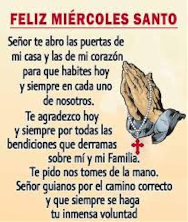 Imágenes para reflexionar por Miércoles Santo. (Foto: Pinterest)