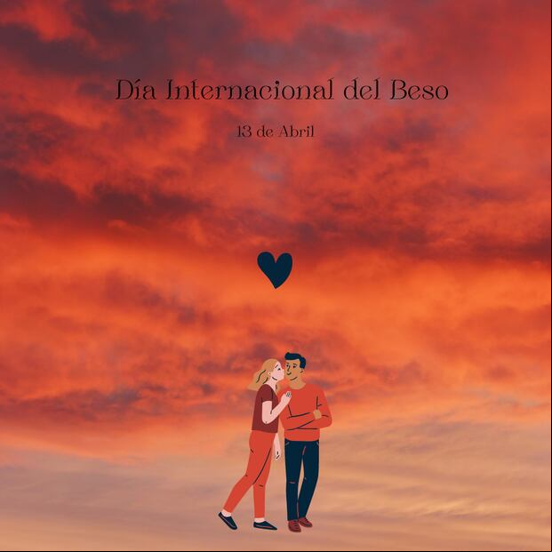 Día Internacional del Beso. (Foto: Canva)