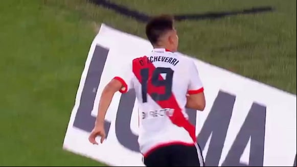 Así fue el primer gol de Claudio ‘Diablito’ Echeverri con River Plate. (Video: ESPN)