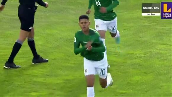 Golazo de Ramiro Vaca en Bolivia vs. Venezuela. (Video: Latina TV)