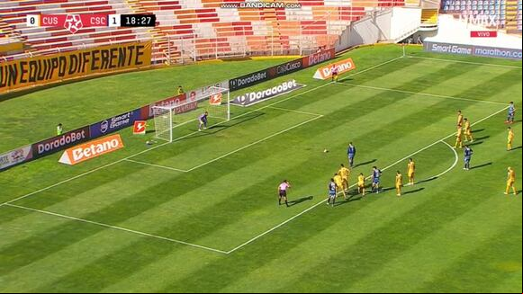 Tras blooper insólito: Piero Guzmán agarró el balón con las manos y Cauteruccio falló un nuevo penal. (Liga 1 MAX)