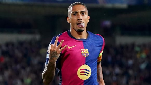 Raphinha marcó el 3-1 del Barcelona sobre el Real Madrid. (Video: DSports)