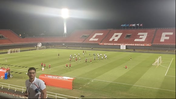 Selección Peruana realizó su último entrenamiento en Ciudad del Este. (Video: César Vivar)