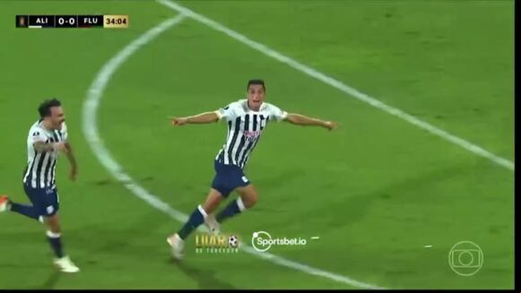 Así fue el gol de Kevin Serna en el Alianza Lima vs. Fluminense (Fuente: ESPN)