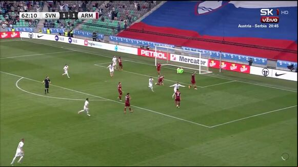 El último gol de Josep Ilicic con Eslovenia. (Video: Post United / X)