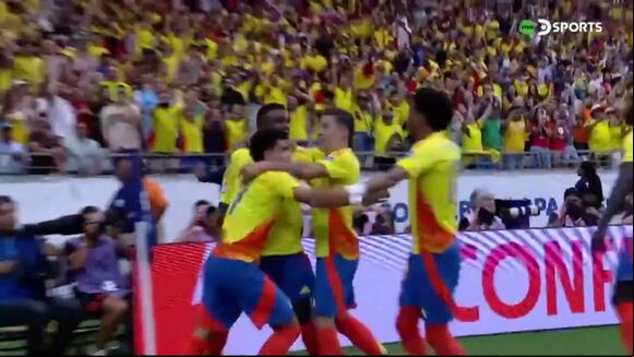 Gol de John Córdoba en Colombia vs. Panamá. (Video: DSPORTS)