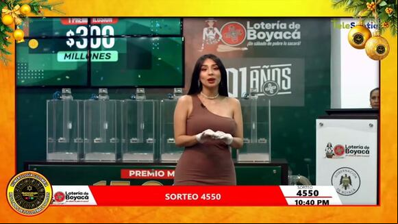 Lotería de Boyacá: resultado del sábado 14 de diciembre. (Video: EL RESULTADO)