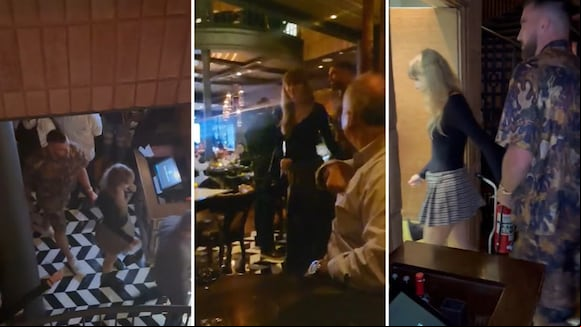 Taylor Swift llega con su novio a restaurante en Buenos Aires y comensales enloquecen