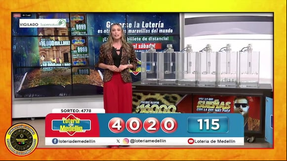 La Lotería de Medellín se juega todos los fines de semana en Colombia. (Video: Lotería de Medellín)
