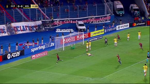 GOL Sergio Araujo, Cerro Porteño 1-0 FBC Melgar (video: ESPN)