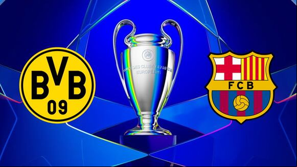 Borussia Dortmund vs. FC Barcelona por la vuelta de los cuartos de final la UEFA Champions League 2024-25