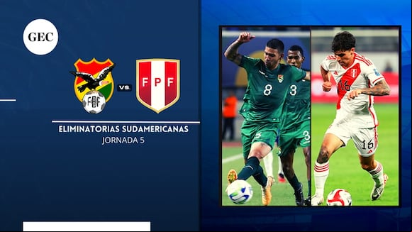 Bolivia vs. Perú: horarios, apuestas y dónde ver las Eliminatorias 2026