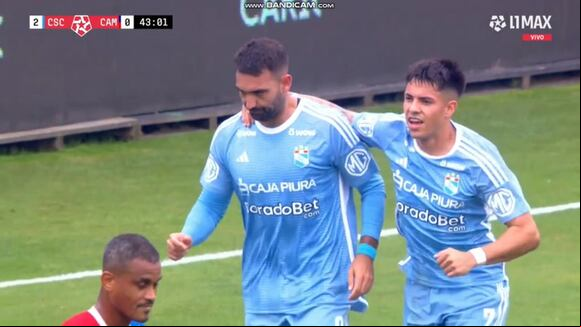 Doblete de Martín Cauteruccio para el 2-0 de Sporting Cristal sobre Mannucci. (Video: L1 MAX)