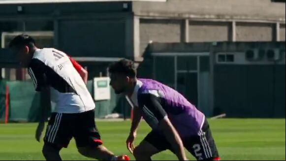 Así entrena River con miras al partido ante Deportivo Táchira. (Video: River)