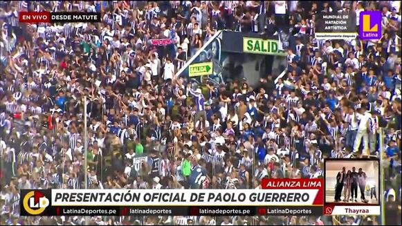 Declaraciones de Paolo Guerrero en Alianza Lima