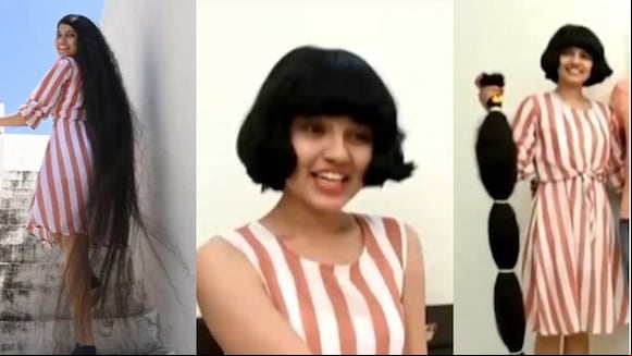La ‘Rapunzel de la vida real’ cortó su cabello de 200 centímetros de largo después de 12 años