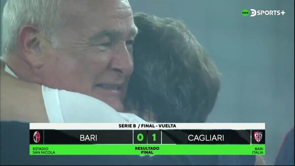 La celebración de Cagliari con Lapadula tras ascender a la Serie A. (Video: DSports)