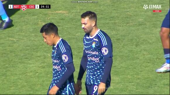 Gol de Martín Cauteruccio para el 1-1 de Cristal vs. ADT. (Video: L1 MAX)