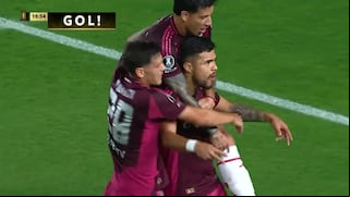 ¡No perdonó! Gol de Paulo Díaz para el 1-0 del Universitario vs. River por la Libertadores