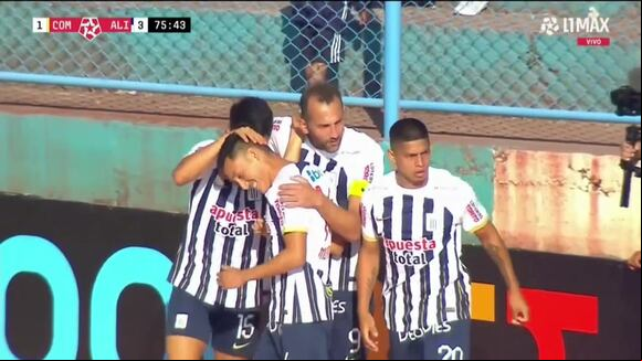 Hernán Barcos marcó el 3-1 de Alianza Lima sobre Comerciantes Unidos. (Video: L1 MAX)