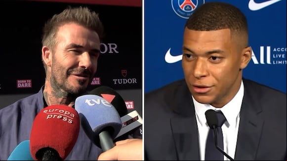 Beckham opina sobre el fichaje de Mbappé en el Real Madrid