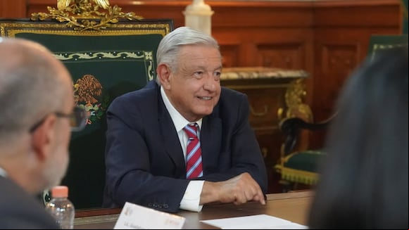 Conferencia Mañanera de AMLO (Video: @lopezobrador_).