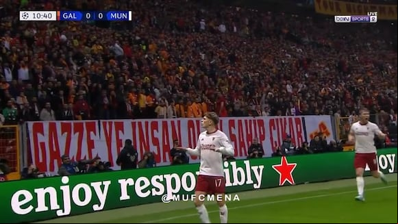 Alejandro Garnacho marcó ante Galatasaray en Champions. (Video: Bein Sports)